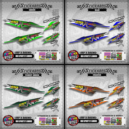 MIO SPORTY / 1 / AMORE STOCK SIZE DECAL ( JRP X DAENG ) 【WITH FREEBIES】