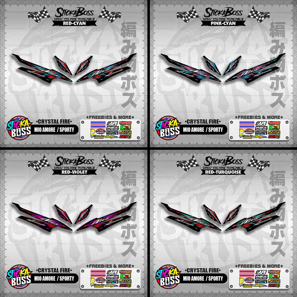 MIO AMORE /  SPORTY DECALS ( CRYSTAL FIRE )【WITH FREEBIES】