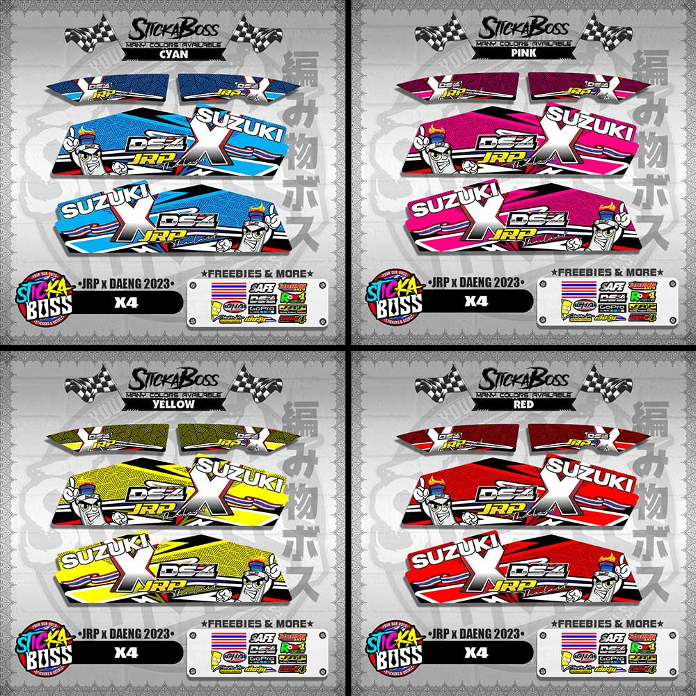 X4 DECALS ( JRP x DAENG 2023 )【WITH FREEBIES】