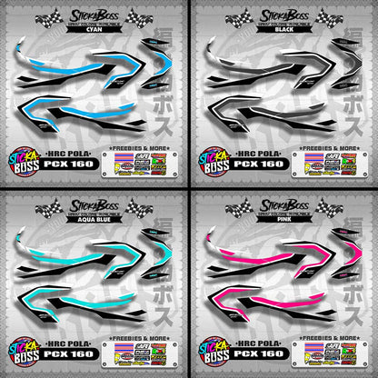 PCX 160 DECALS ( HRC POLA )【WITH FREEBIES】