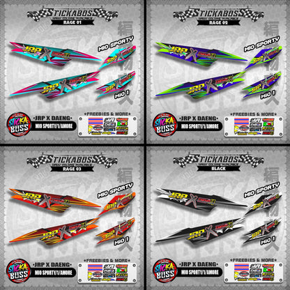 MIO SPORTY / 1 / AMORE STOCK SIZE DECAL ( JRP X DAENG ) 【WITH FREEBIES】