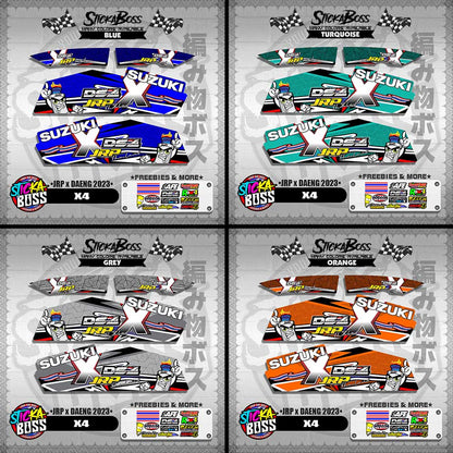 X4 DECALS ( JRP x DAENG 2023 )【WITH FREEBIES】