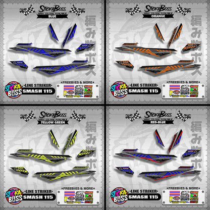 SMASH 115 DECALS ( LINE STRIKER )【WITH FREEBIES】