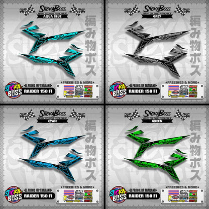 RAIDER 150 FI DECALS ( EL PRIMO JRP THAILAND )【WITH FREEBIES】