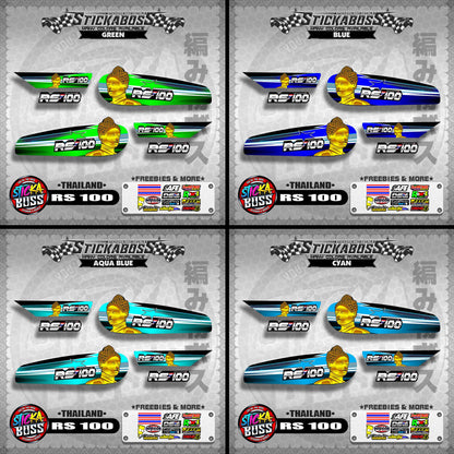 RS 100 THAILAND DECAL【WITH FREEBIES】