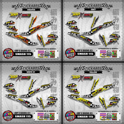 SMASH 115 DECALS ( JRP X DAENG 02 )【WITH FREEBIES】