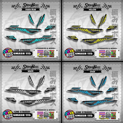 SMASH 115 DECALS ( LINE STRIKER )【WITH FREEBIES】