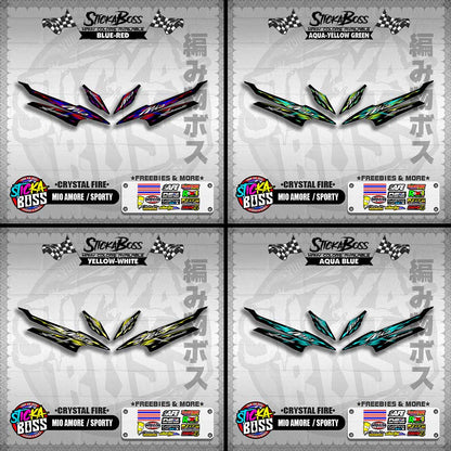 MIO AMORE /  SPORTY DECALS ( CRYSTAL FIRE )【WITH FREEBIES】