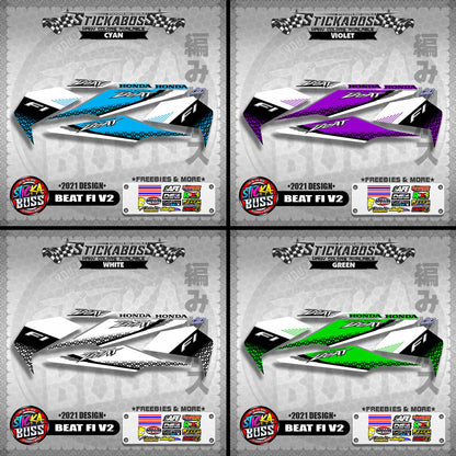 BEAT FI V2 STOCK DECALS ( 2021 DESIGN )【WITH FREEBIES】