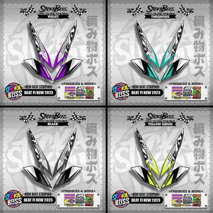 BEAT FI NEW 2023 DECALS ( NEW BEAT STRIPING )【WITH FREEBIES】