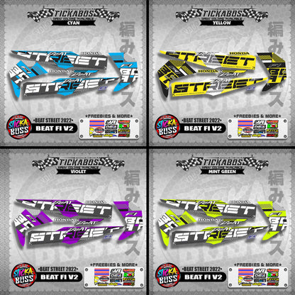 BEAT FI V2 DECALS ( BEAT STREET 2022 )【WITH FREEBIES】