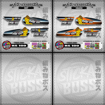 RS 100 THAILAND DECAL【WITH FREEBIES】