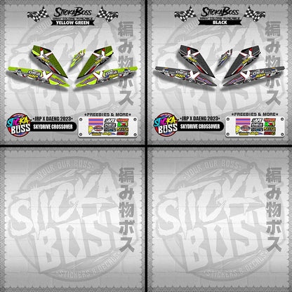 SKYDRIVE CROSSOVER DECALS ( JRP X DAENG 2023 )【WITH FREEBIES】