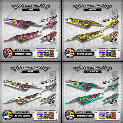 MIO SPORTY / 1 / AMORE STOCK SIZE DECAL ( JRP X DAENG ) 【WITH FREEBIES】