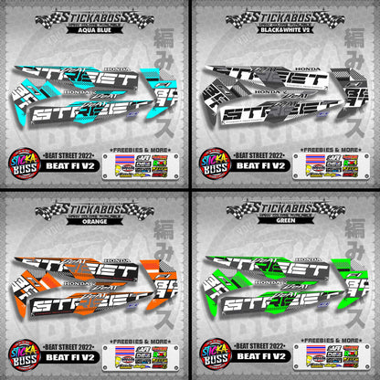 BEAT FI V2 DECALS ( BEAT STREET 2022 )【WITH FREEBIES】