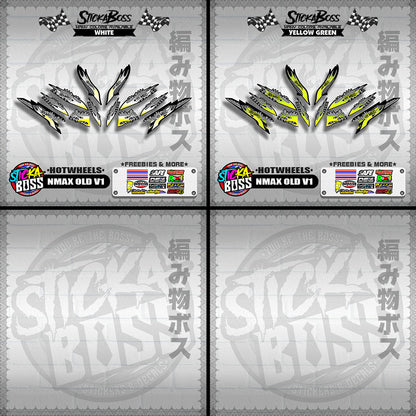 NMAX OLD V1 DECALS ( HOTWHEELS )【WITH FREEBIES】