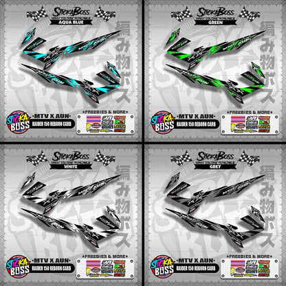 RAIDER 150 REBORN CARB DECALS ( MTV X AUN )【WITH FREEBIES】