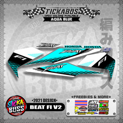 BEAT FI V2 STOCK DECALS ( 2021 DESIGN )【WITH FREEBIES】