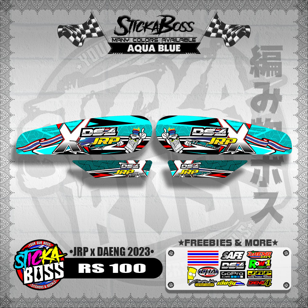 RS 100 DECALS ( JRP x DAENG 2023 )【WITH FREEBIES】