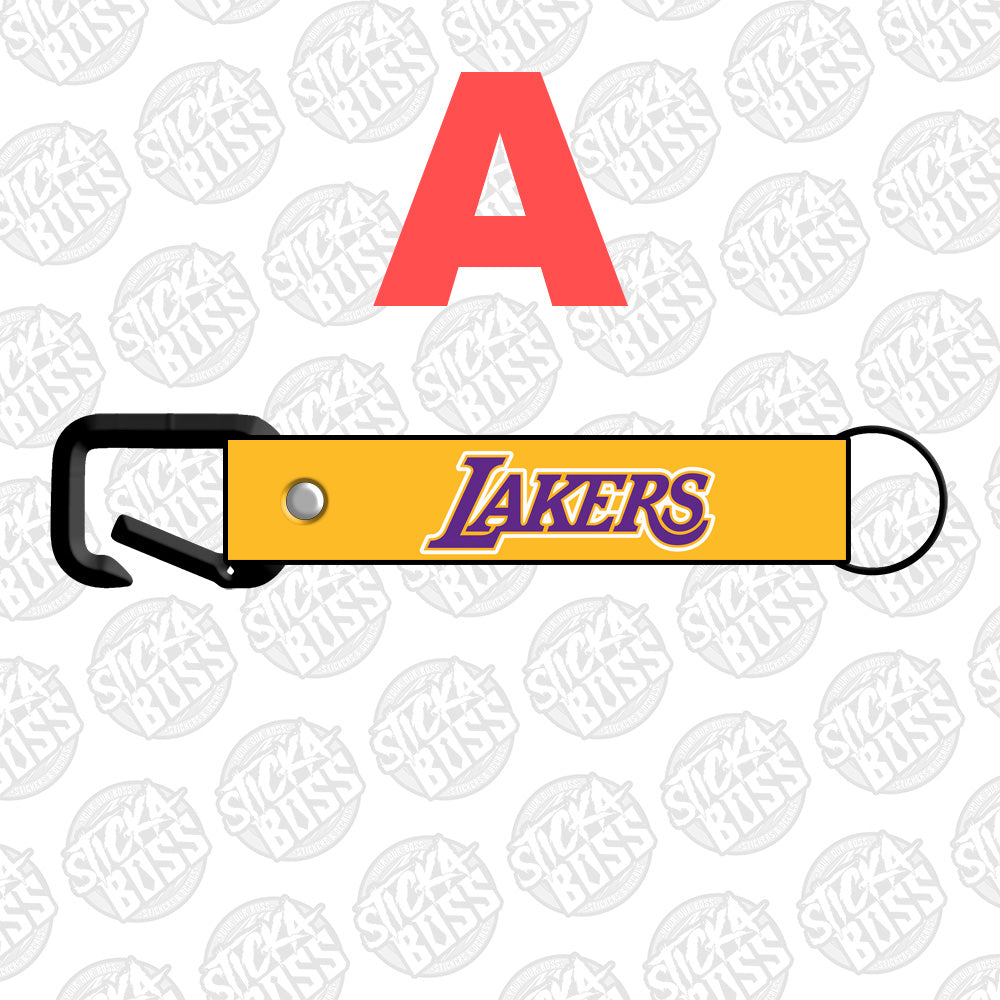 BASKETBALL KEYCHAIN / KEYHOLDER / KEYLACE