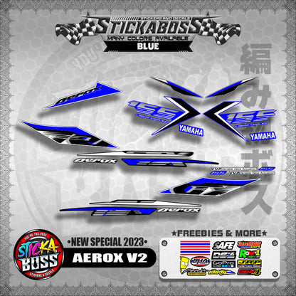 AEROX V2 DECALS ( NEW SPECIAL 2023 )【WITH FREEBIES】