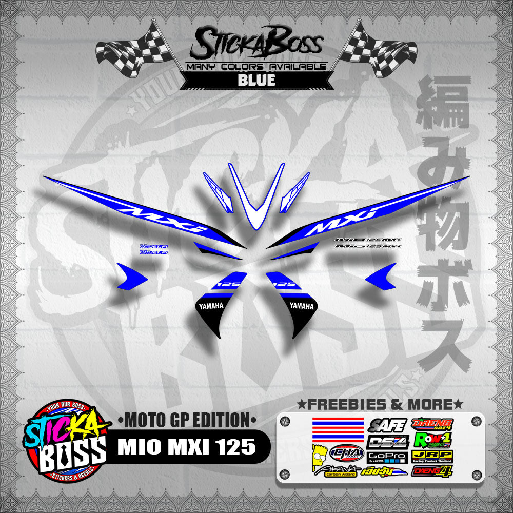 MIO MXI 125 DECALS ( MOTO GP EDITION )【WITH FREEBIES】