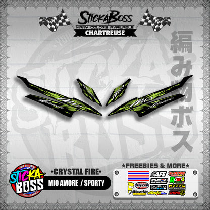 MIO AMORE /  SPORTY DECALS ( CRYSTAL FIRE )【WITH FREEBIES】