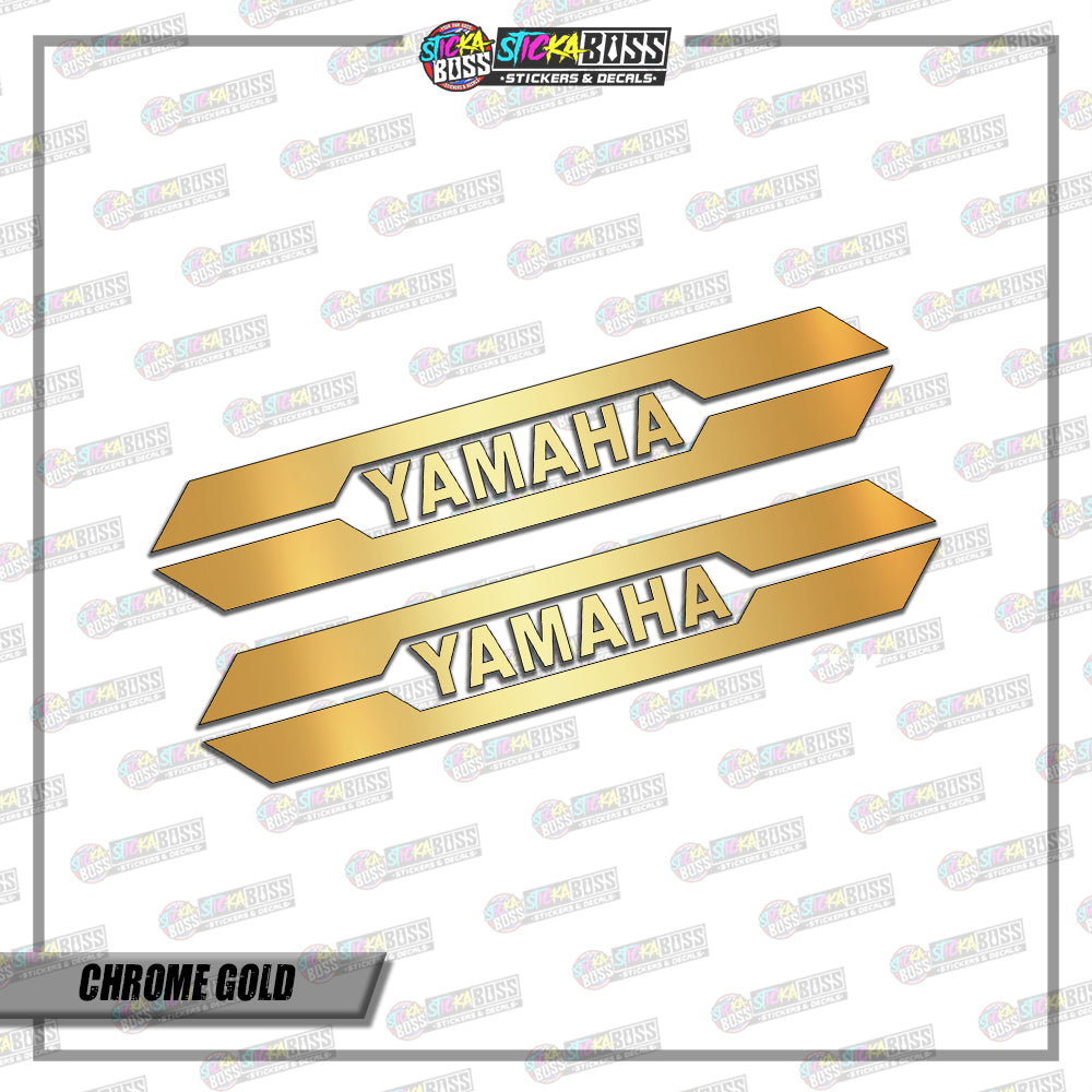 2Pcs YAMAHA Stickers Motorcycle Shock ( VINYL CUT-OUT STICKER DECALS )【Stickaboss】