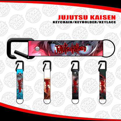 JUJUTSU KAISEN KEYCHAIN / KEYHOLDER / KEYLACE (SOLD PER PIECE)【Stickaboss】