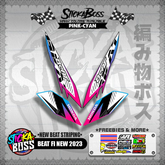 BEAT FI NEW 2023 DECALS ( NEW BEAT STRIPING )【WITH FREEBIES】