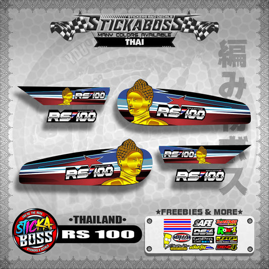 RS 100 THAILAND DECAL【WITH FREEBIES】