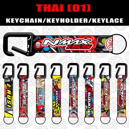 THAI [1] KEYCHAIN / KEYHOLDER / KEYLACE (SOLD PER PIECE)