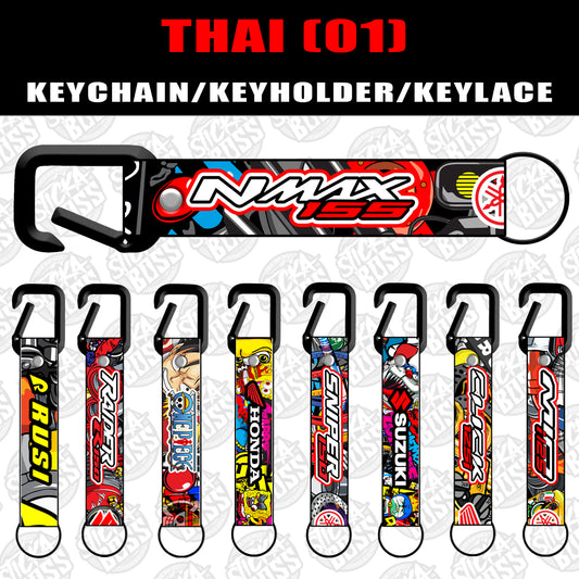 THAI [1] KEYCHAIN / KEYHOLDER / KEYLACE (SOLD PER PIECE)