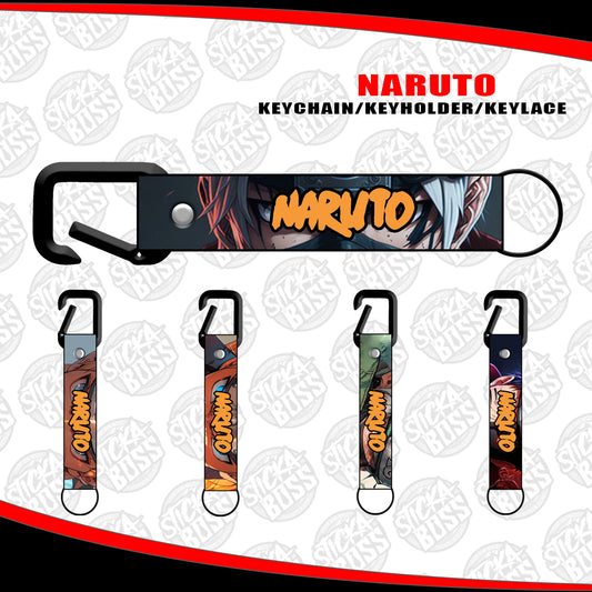 NARUTO KEYCHAIN / KEYHOLDER / KEYLACE (SOLD PER PIECE)