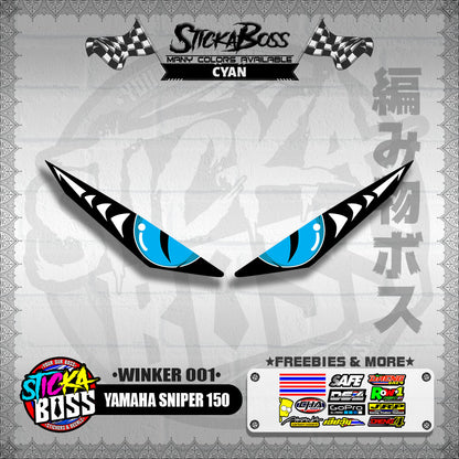 SNIPER 150 (WINKER 001) TRANSPARENT【WITH FREEBIES】