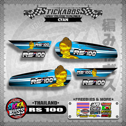 RS 100 THAILAND DECAL【WITH FREEBIES】