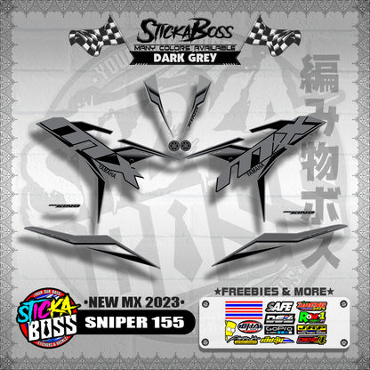 SNIPER 155 DECALS ( NEW MX 2023 )【WITH FREEBIES】