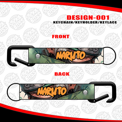 NARUTO KEYCHAIN / KEYHOLDER / KEYLACE (SOLD PER PIECE)