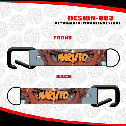 NARUTO KEYCHAIN / KEYHOLDER / KEYLACE (SOLD PER PIECE)