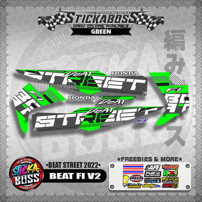 BEAT FI V2 DECALS ( BEAT STREET 2022 )【WITH FREEBIES】