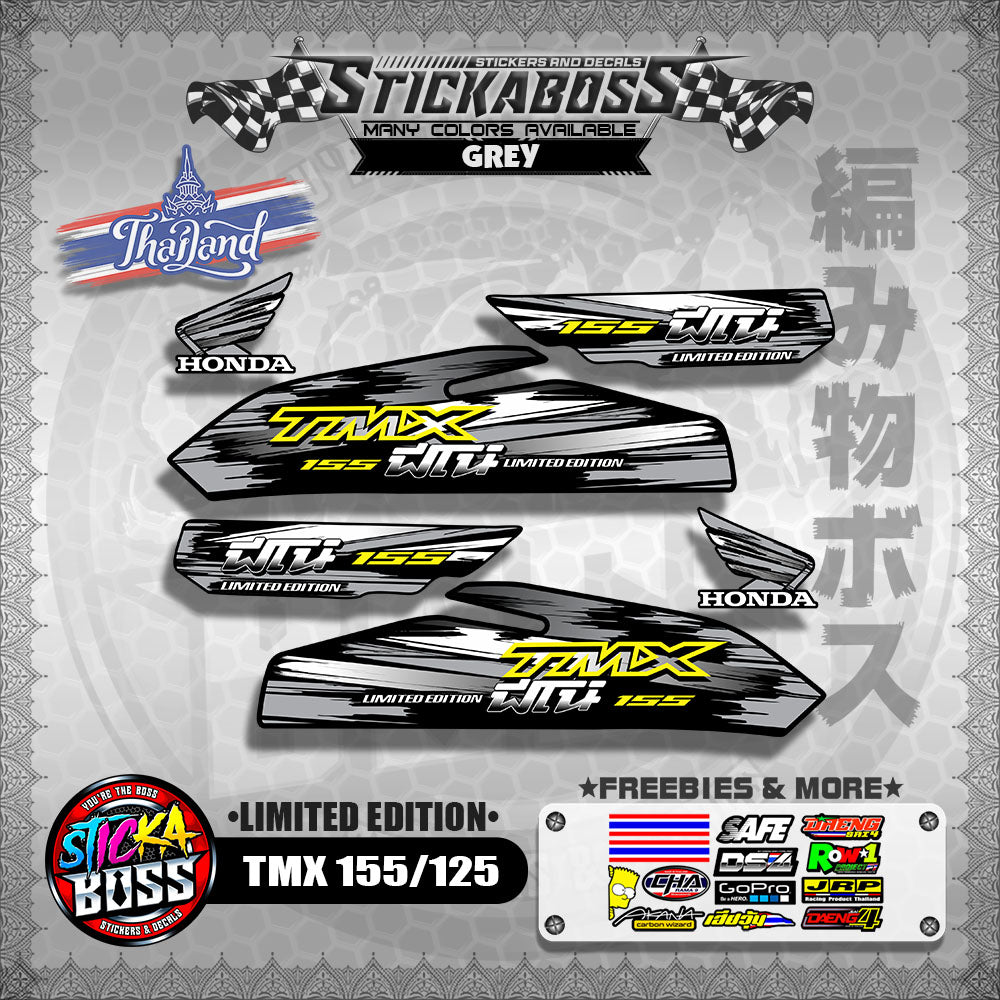 TMX 155 / 125 THAI DECALS ( LIMITED EDITION )【WITH FREEBIES】