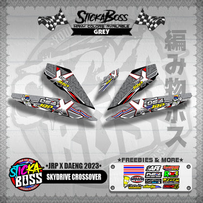 SKYDRIVE CROSSOVER DECALS ( JRP X DAENG 2023 )【WITH FREEBIES】