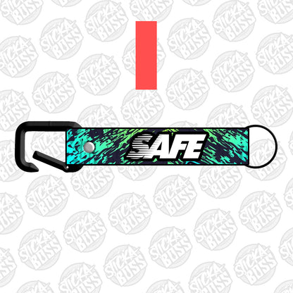 SAFE ABSTRACT KEYCHAIN / KEYHOLDER / KEYLACE (SOLD PER PIECE)