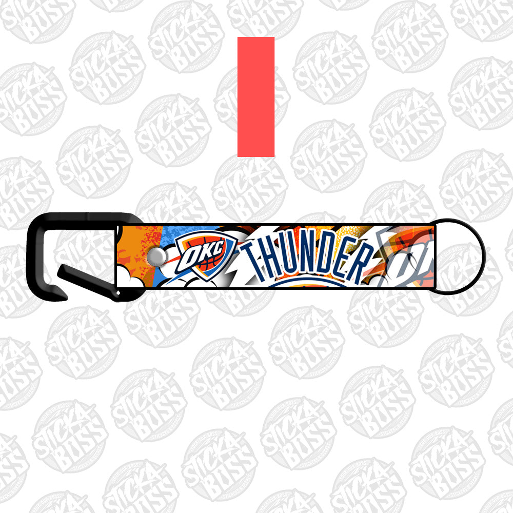 BASKETBALL KEYCHAIN / KEYHOLDER / KEYLACE