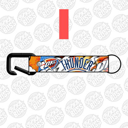 BASKETBALL KEYCHAIN / KEYHOLDER / KEYLACE