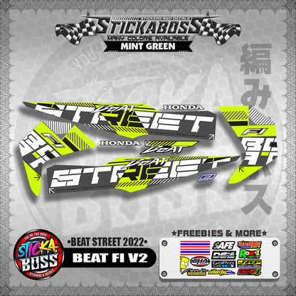 BEAT FI V2 DECALS ( BEAT STREET 2022 )【WITH FREEBIES】