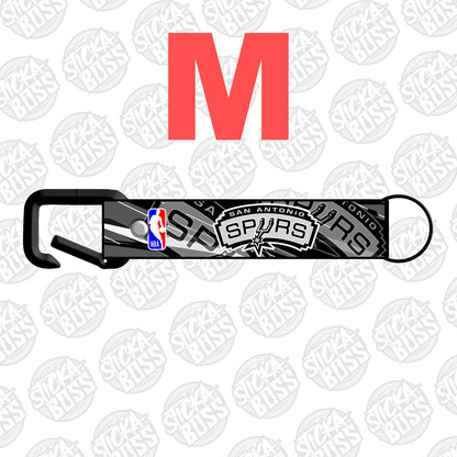 BASKETBALL KEYCHAIN / KEYHOLDER / KEYLACE