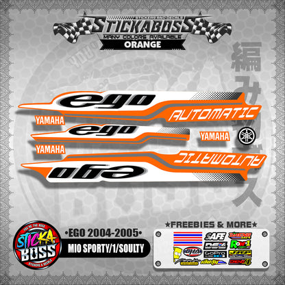 MIO SPORTY / MIO 1 / SOULTY DECALS ( EGO 2004-2005 )【WITH FREEBIES】