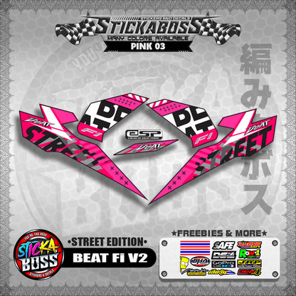 BEAT Fi V2 STOCK DECALS ( STREET EDITION )【WITH FREEBIES】