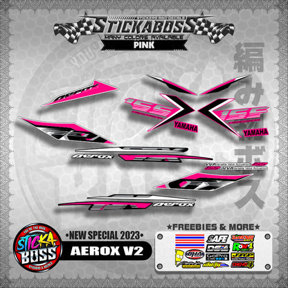 AEROX V2 DECALS ( NEW SPECIAL 2023 )【WITH FREEBIES】